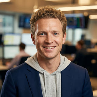 Ryan Brooks, listed as Lead Trading Analyst at Cobalt Rendmere, shown in a profile image